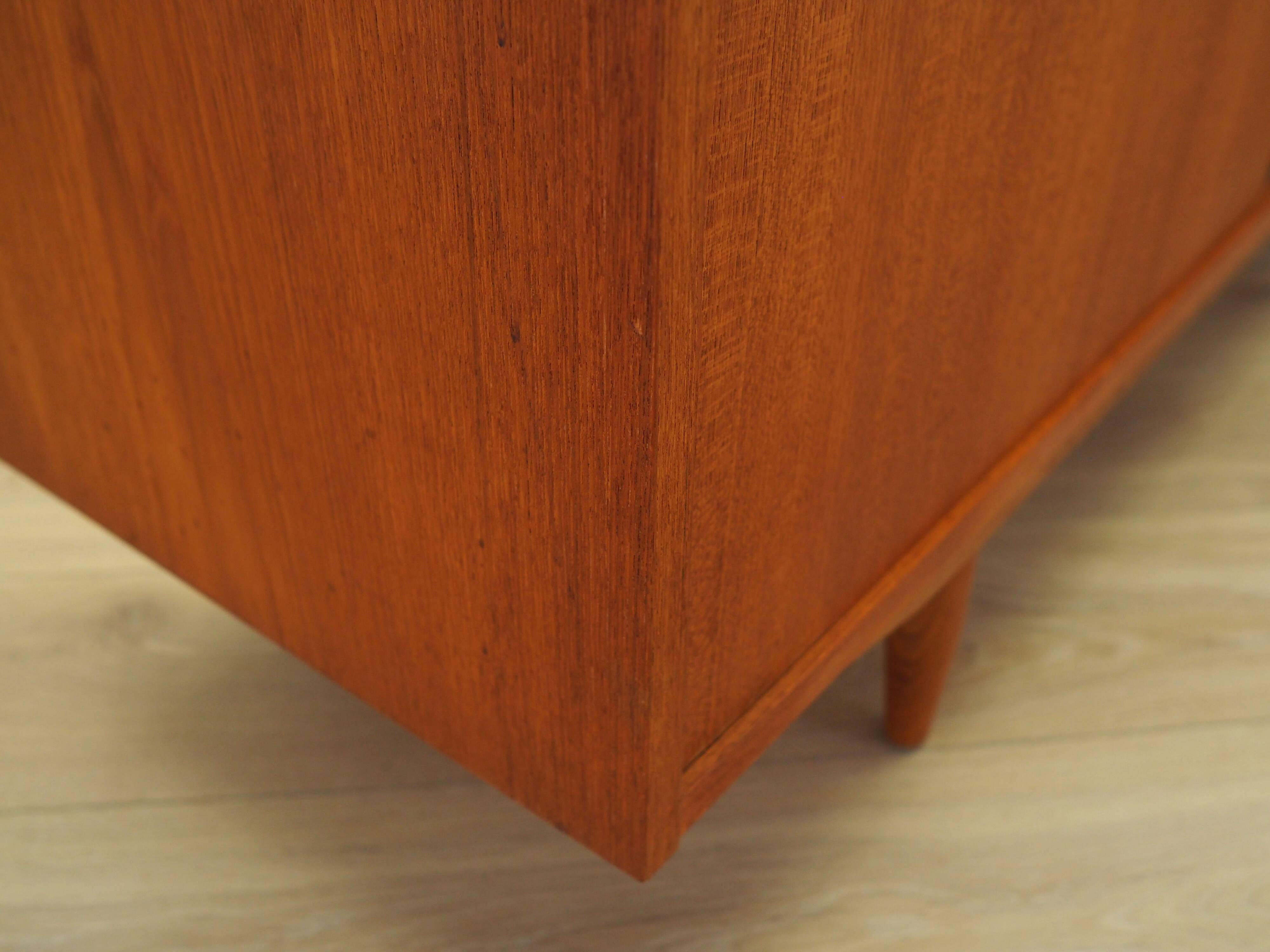 Teak sideboard, Danish design, 1970s, production: Denmark