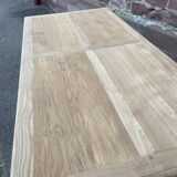 Farmhouse table natural raw oak 50s