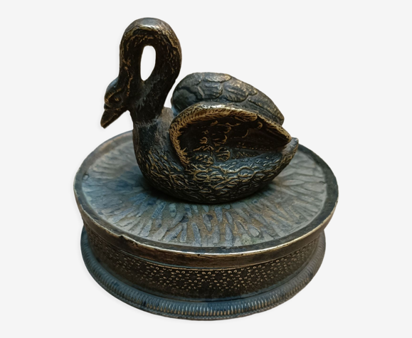 Presse-papier cygne en bronze