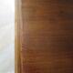 Curved showcase library carved wood 2 doors mahogany English style