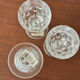 Set of 3 Vintage Cristal d'Arques French Lead Crystal Wine Glasses