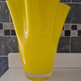 Vintage Yellow Murano Vase