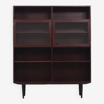 Mahogany bookcase, Danish design, 60's, production: Omann Jun