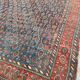 Pretty old Persian carpet of ghashghai handmade 177x328 cm