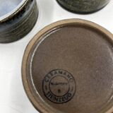 Set of 6 Ceramano Steinzeug ramekins