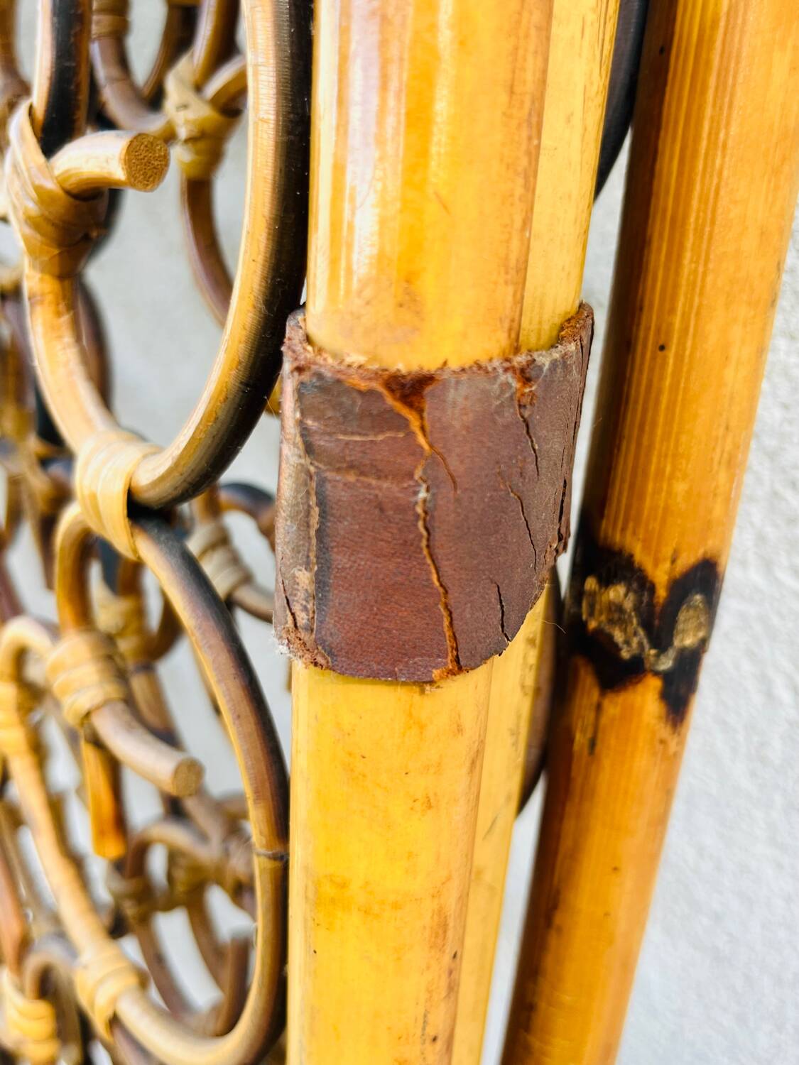 Italian Bamboo Screen from the 70s