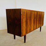 Buffet danois rétro vintage en palissandre du milieu du siècle par Poul Hundevad, années 1960