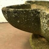 Outdoor planter in reconstituted concrete XX century
