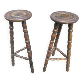 Pair of vintage bar stools