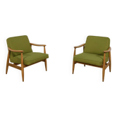 Fauteuils GFM-87 de Juliusz Kedziorek pour Gościcińskie Furniture, années 1960, Pologne, lot de 2
