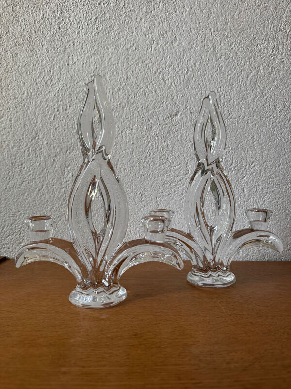 Chandeliers cristal Vannes années 60