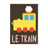 Poster kids Train - A3