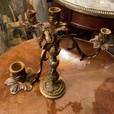 Bronze candle holder