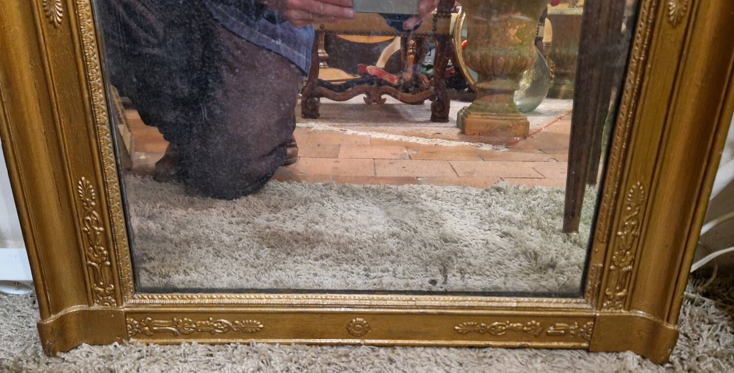 Golden mirror 19th century