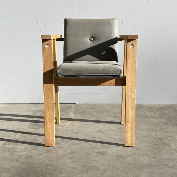 Piet hein eek / chaise en chêne massif / wehkamp / pays-bas 2013