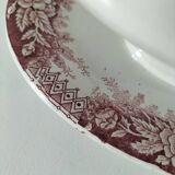 Rare old vegetable dish – Saint-Amand Hamage – English red ironstone
