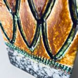 Triangular Italian design vase