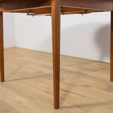 Mid-Century Round Teak Dining Table by Nils Jonsson for Hugo Troeds, Sweden