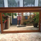 190x117cm wooden mirror