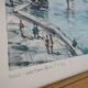 Frame wood reproduction Paris painting