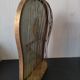 Vintage bird cage trompe-oeil painting