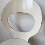 Set of 4 Baumann bistro chairs, Mouette model