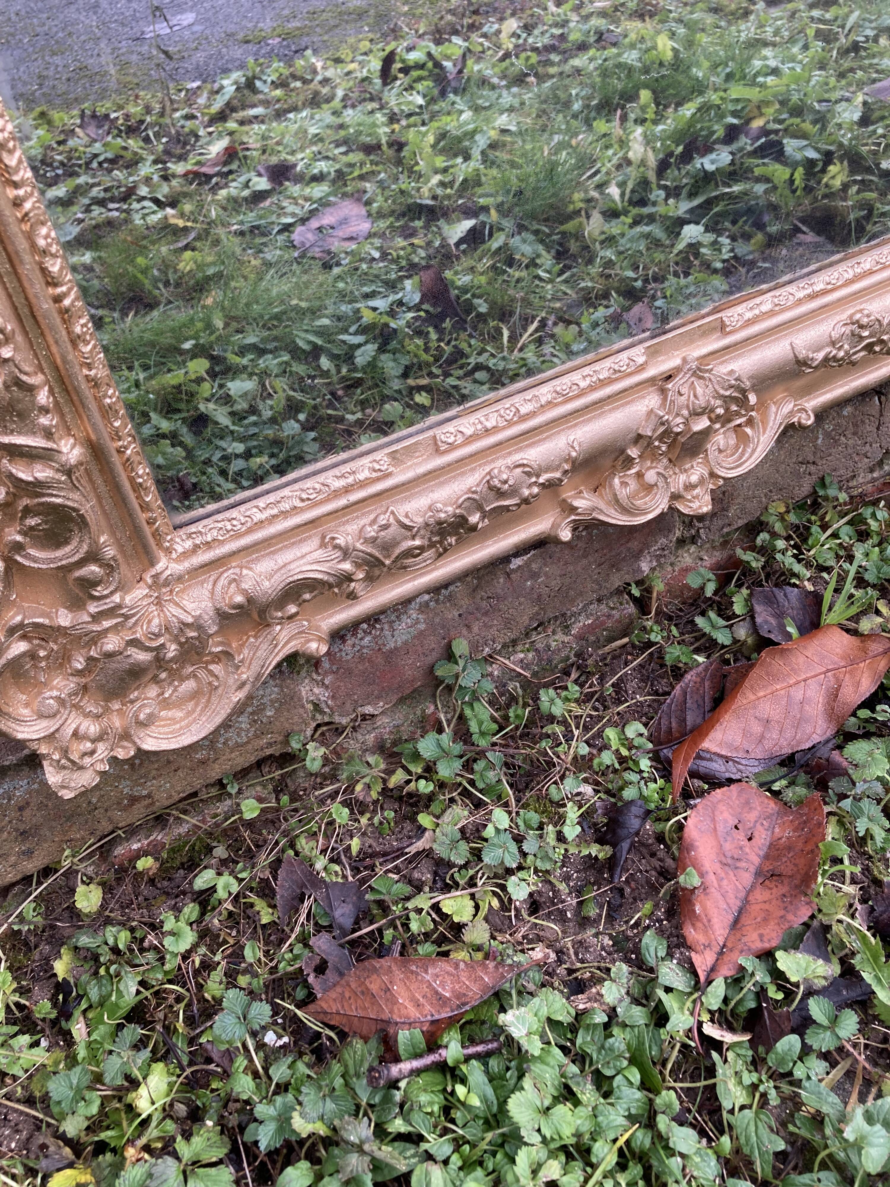 Old mirror Louis XV style 86x69cm