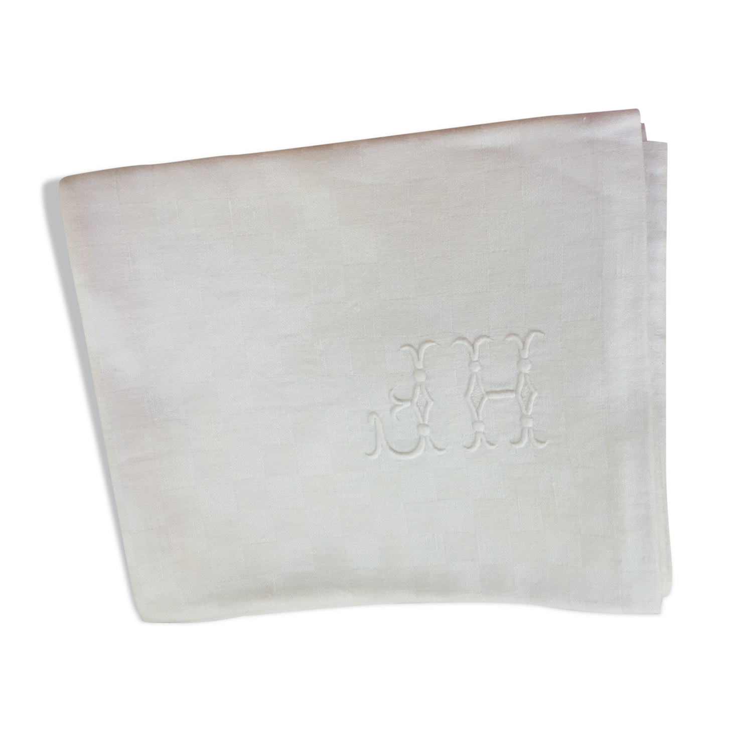 Set of 12 HF monogrammed napkins