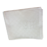 Lot de 12 serviettes monogrammes HF