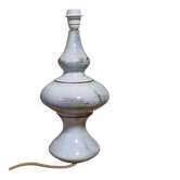 Grand pied de lampe en céramique émaillé Jean-François Descombes Vallauris