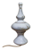 Large glazed ceramic lamp base by Jean-François Descombes, Vallauris.