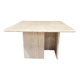Travertine coffee table 1980