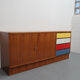 1960s sideboard with colored drawers