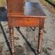 Oak tiered desk