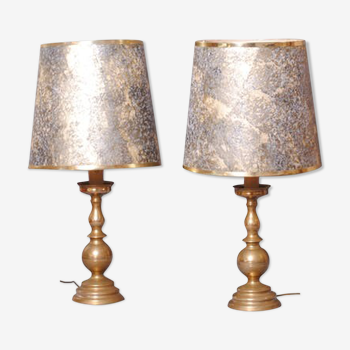 Paire de lampes