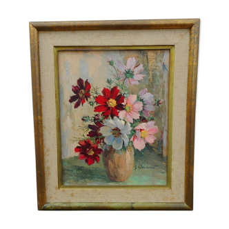 Painting flowers