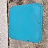 Square bistro table in painted metal n°1