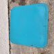 Square bistro table in painted metal n°1