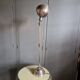 Old adjustable industrial lamp in bronze with 2 arms.
