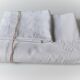 SHEET & PILLOW CASE PILLOW OLD LINEN EMBROIDER HAND