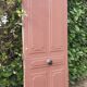 Old exterior entrance door solid H225xW86cm solid wood