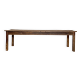 Table de ferme vintage en sapin massif.