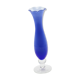 Blue opaline vase