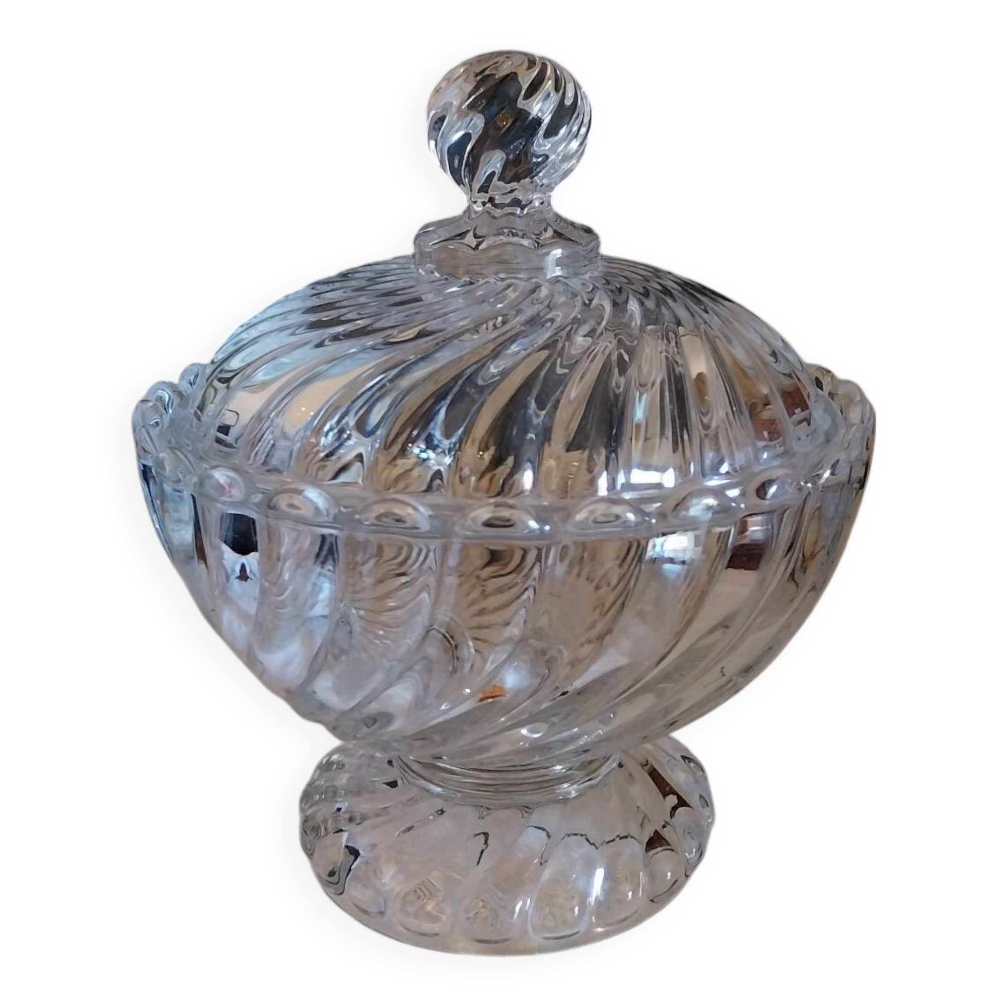 Baccarat crystal candy box