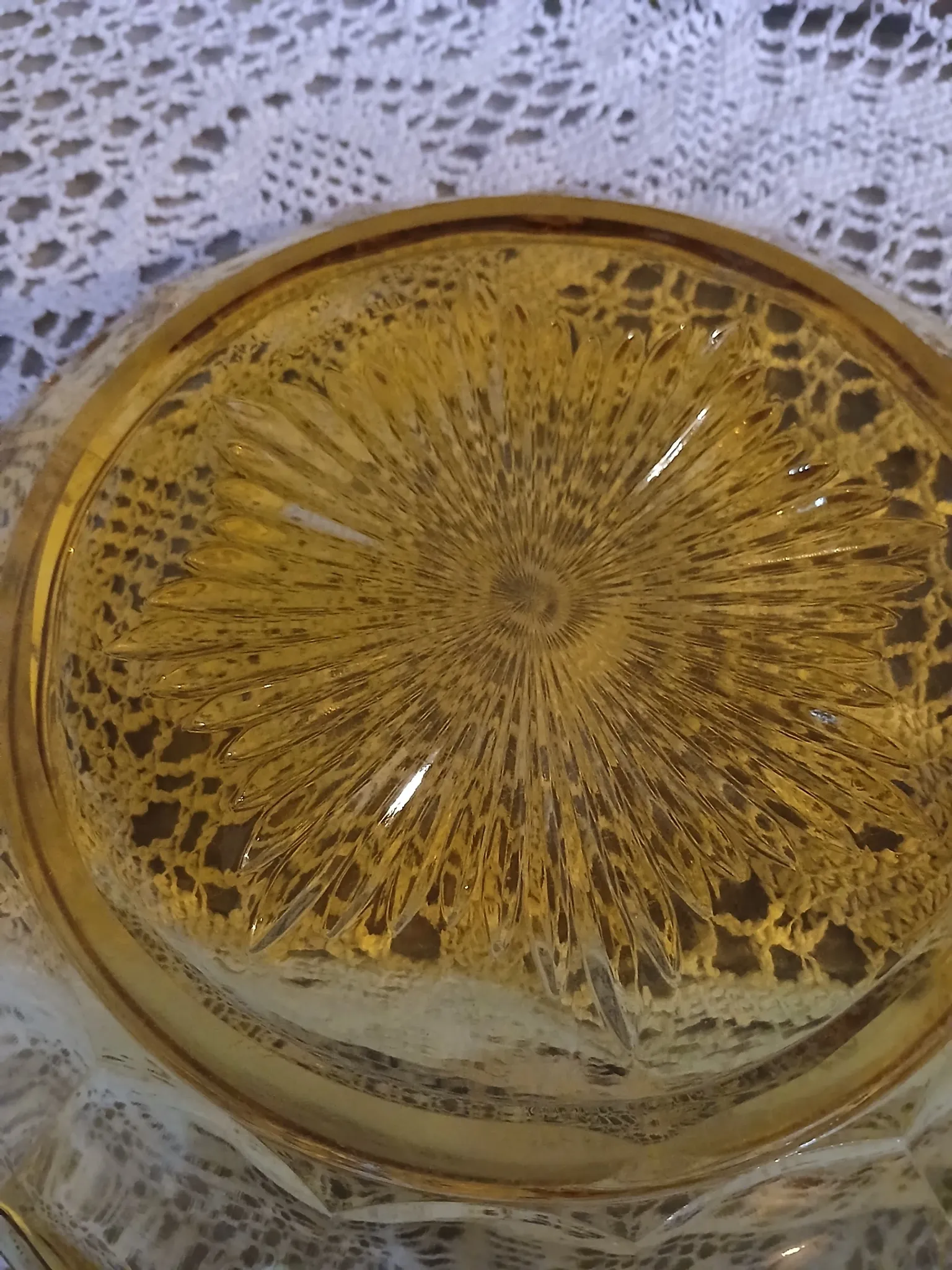 Plateau + cloche à fromage Art Déco