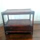 Rattan support cabinet 1960s
