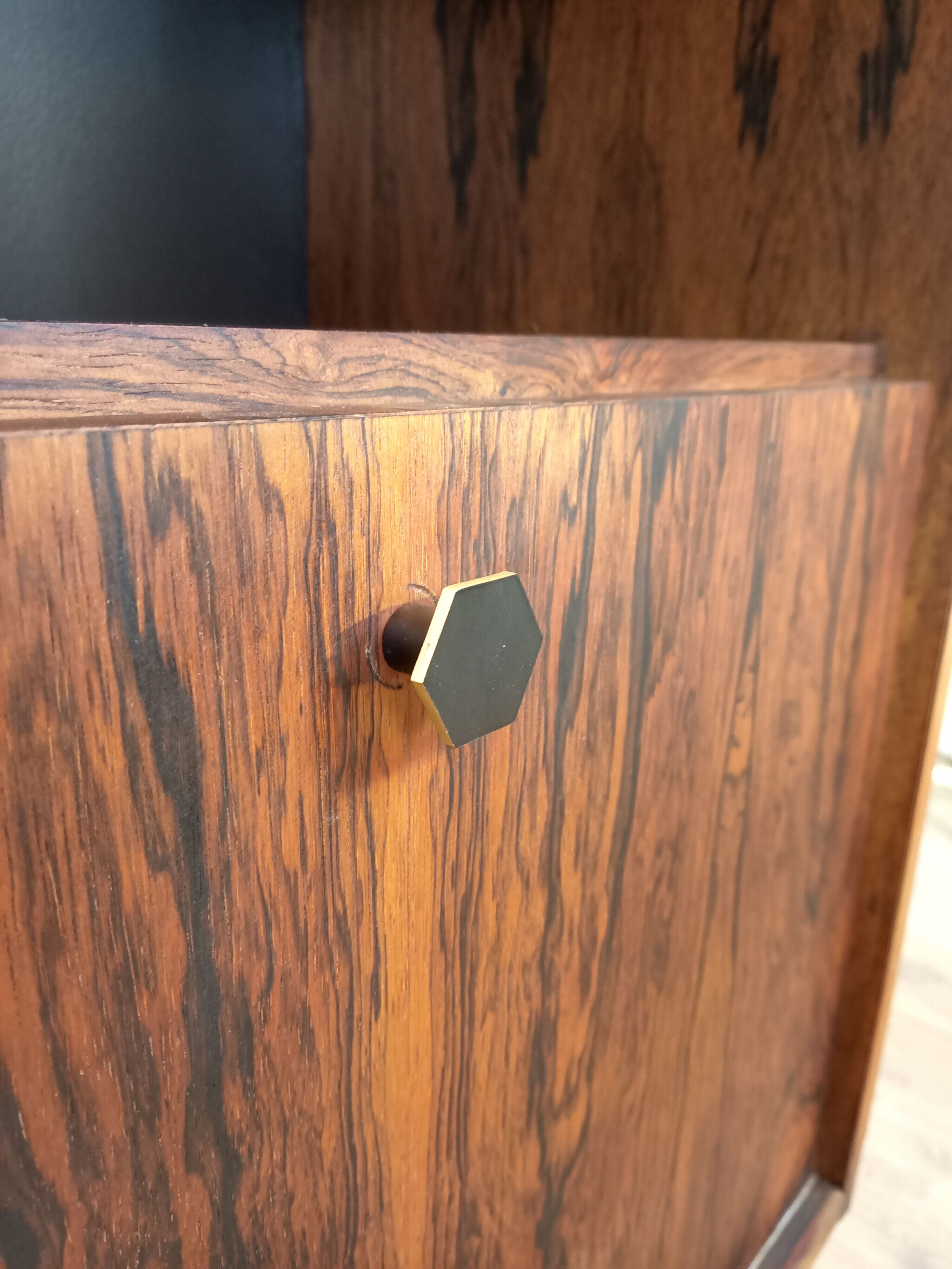 High Scandinavian rosewood sideboard
