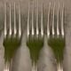 Charles Christofle 4 forks model Chinon