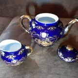 Service à thé  T E C porcelaine fine  France