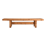 Large Bench/Table in Solid Pine by Architects Friis & Moltke Nielsen, 1978
